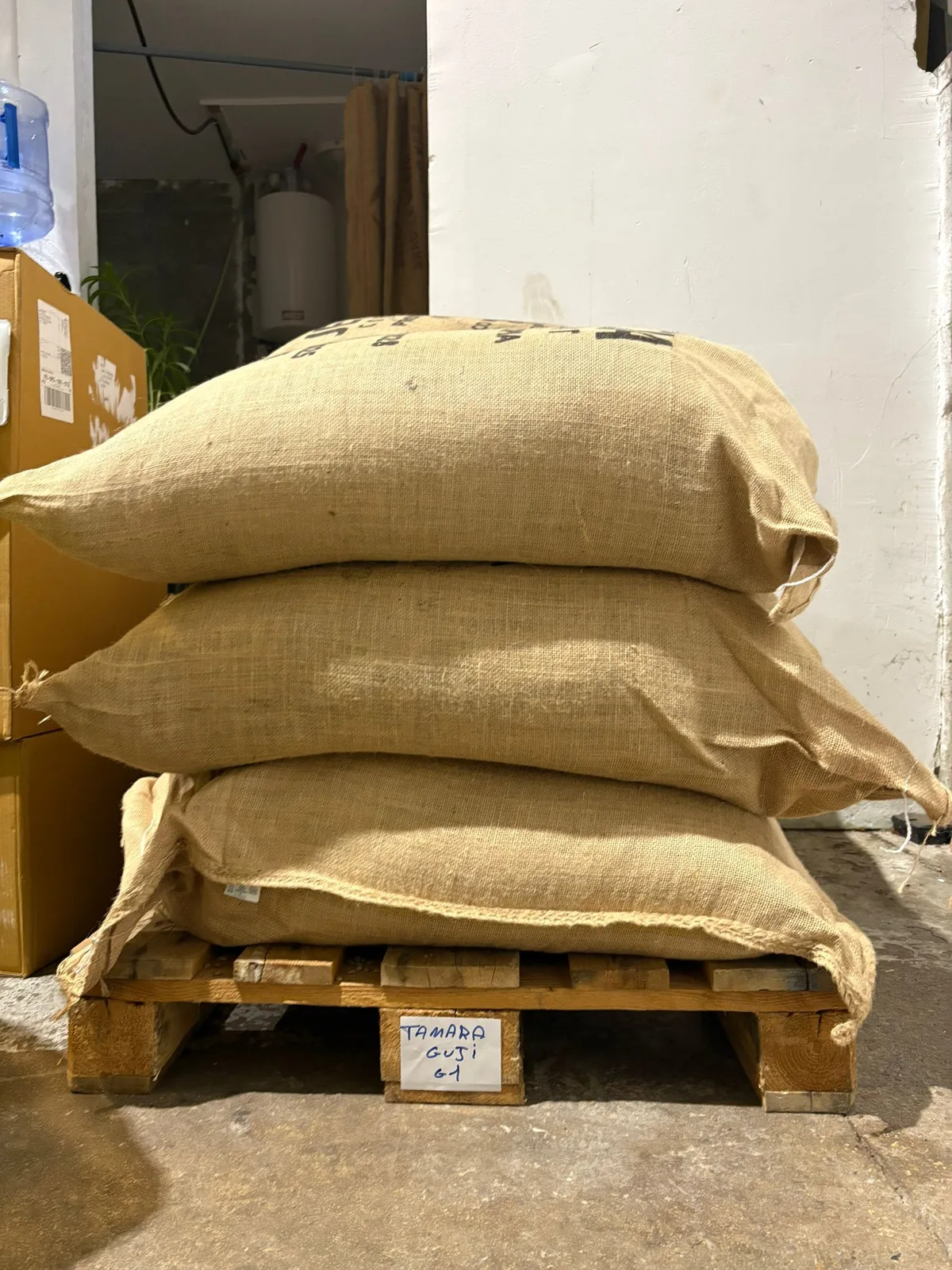 Sacs de café éthiopien — Guji, Sidamo