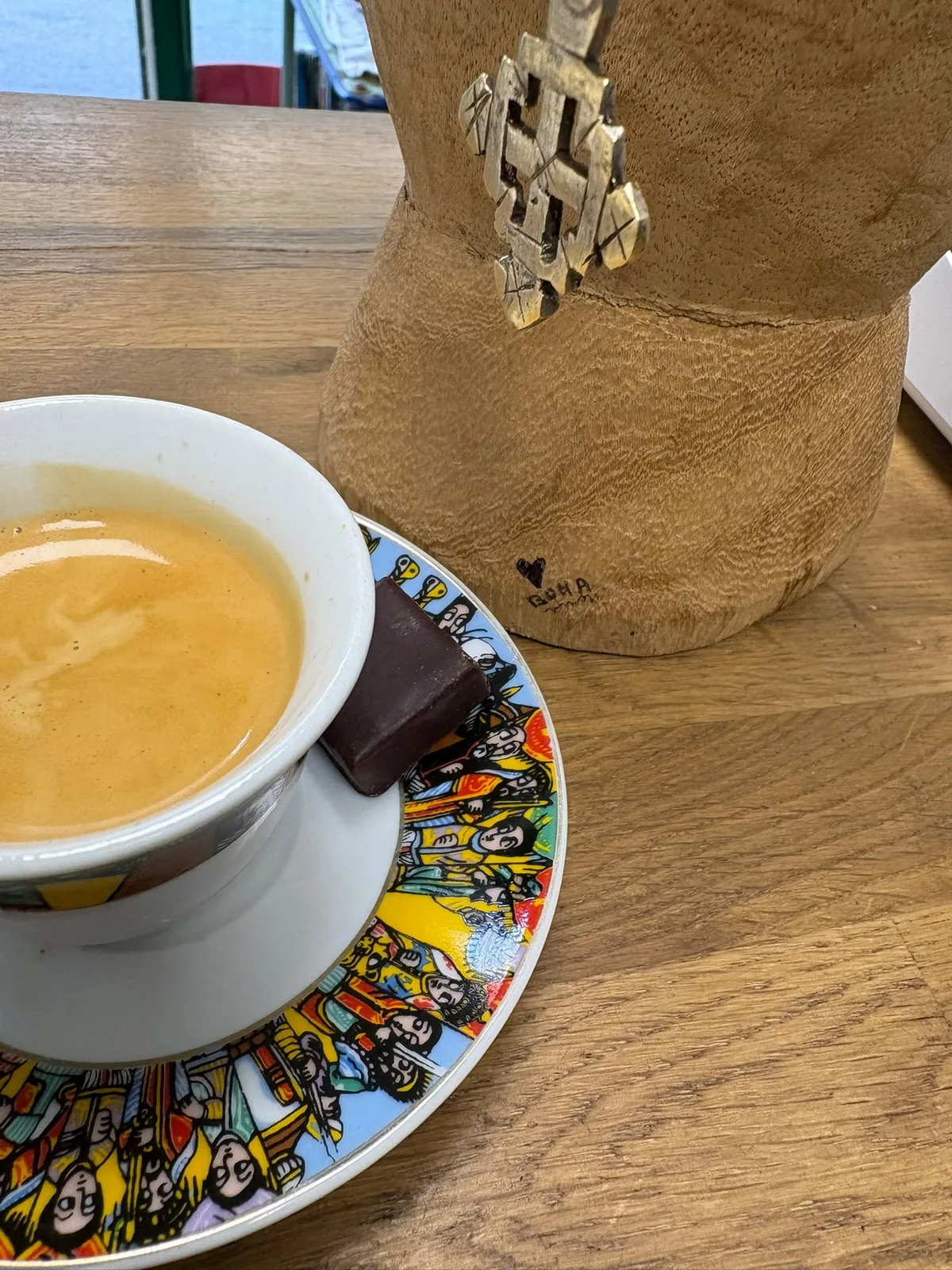 Cérémonie du café chez Buna avec jebena traditionnelle