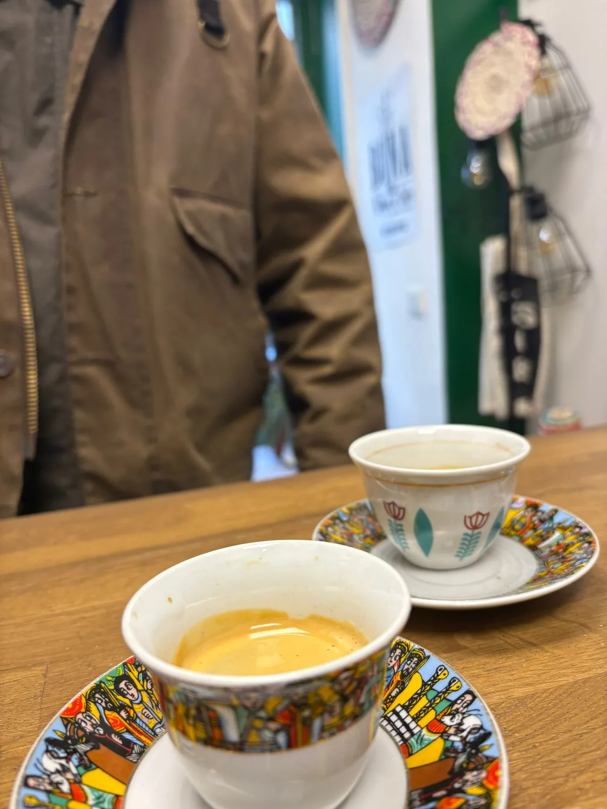 Abol — première tasse de la cérémonie